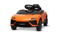 Electric Ride-on Car Lamborghini Lanzador 12V with rear-wheel drive, licensed (Single seater), orang