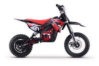 Kids Electric Dirt Bike 1000W | Beneo Motors Gazelle Red | Ages 6–10 | Speed Limiter