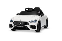 Electric Ride-on car Mercedes CLE 12V with rear-wheel drive, white, Single seater, Lithium battery, 