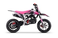 Kids Petrol Dirt Bike 50cc | Beneo Motors CROSS SX Pink | Ages 4–8 | Speed Limiter
