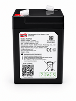 Acumulator cu litiu 7,2 V / 2,5 Ah