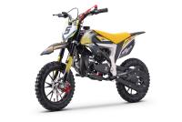 Kids Petrol Dirt Bike 50cc | Beneo Motors CROSS SX Yellow | Ages 4–8 | Speed Limiter